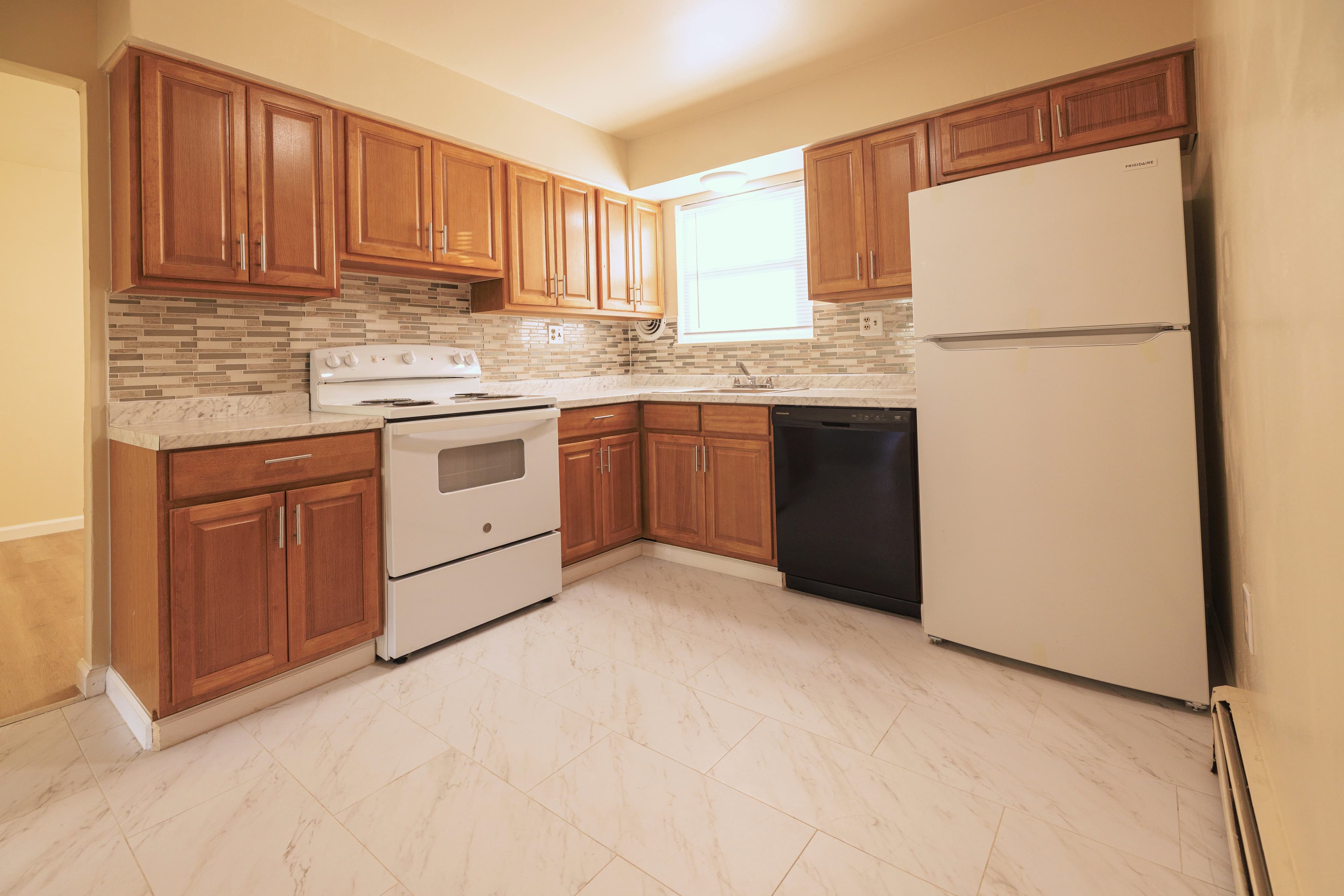 Modern kitchen with updated appliances